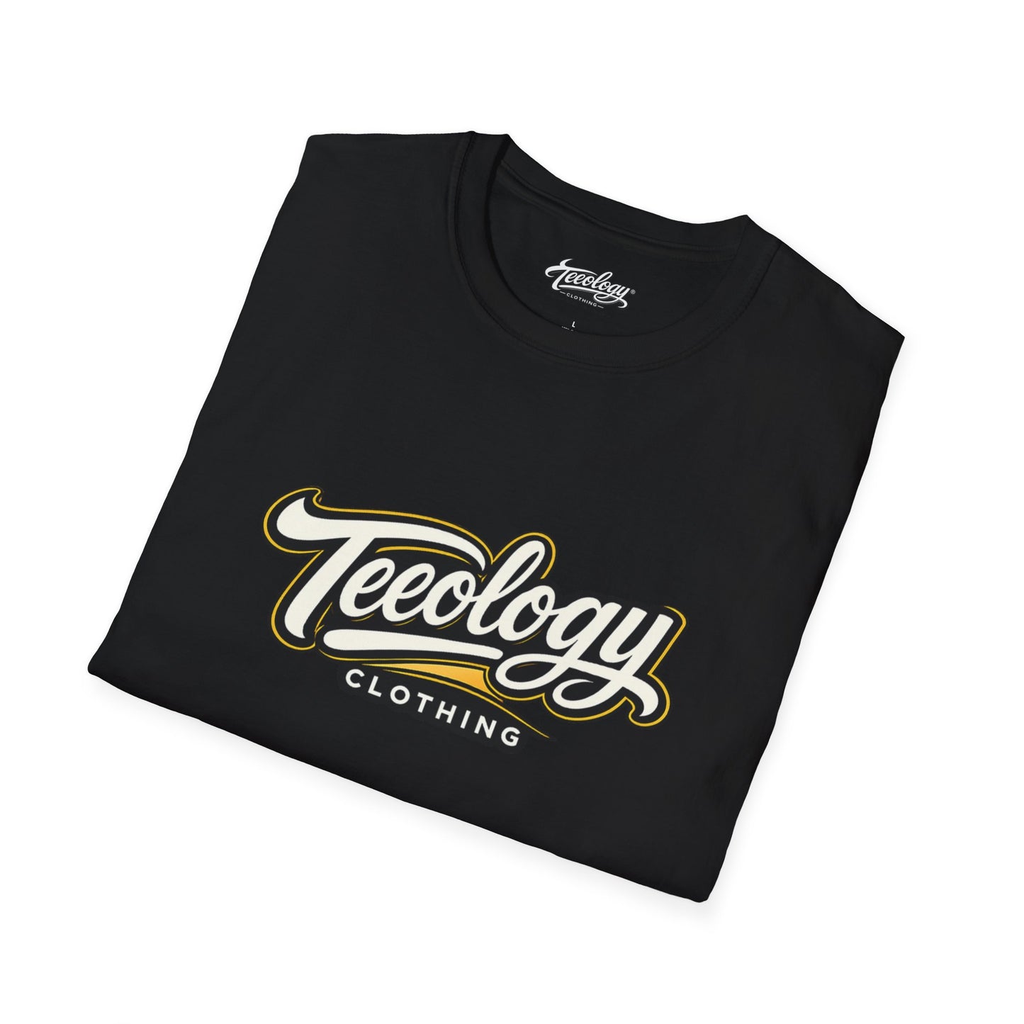 Tecology Script Logo T-Shirt — Retro Athletic Graphic Tee