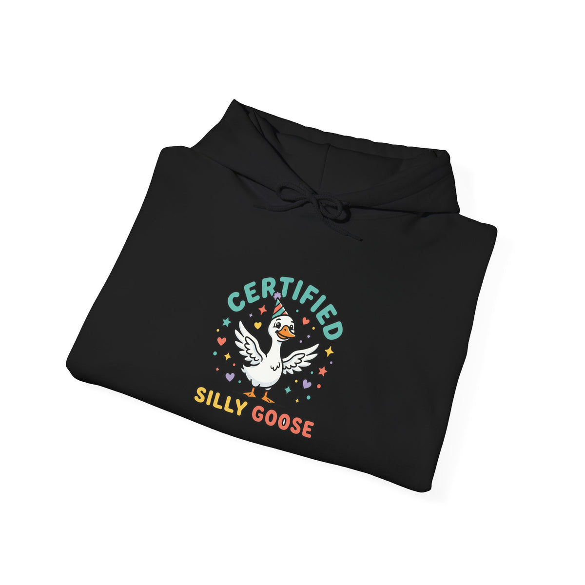 Certified Silly Goose graphic hoodie by Teeology Clothing