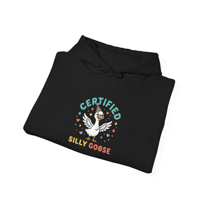 Certified Silly Goose graphic hoodie by Teeology Clothing