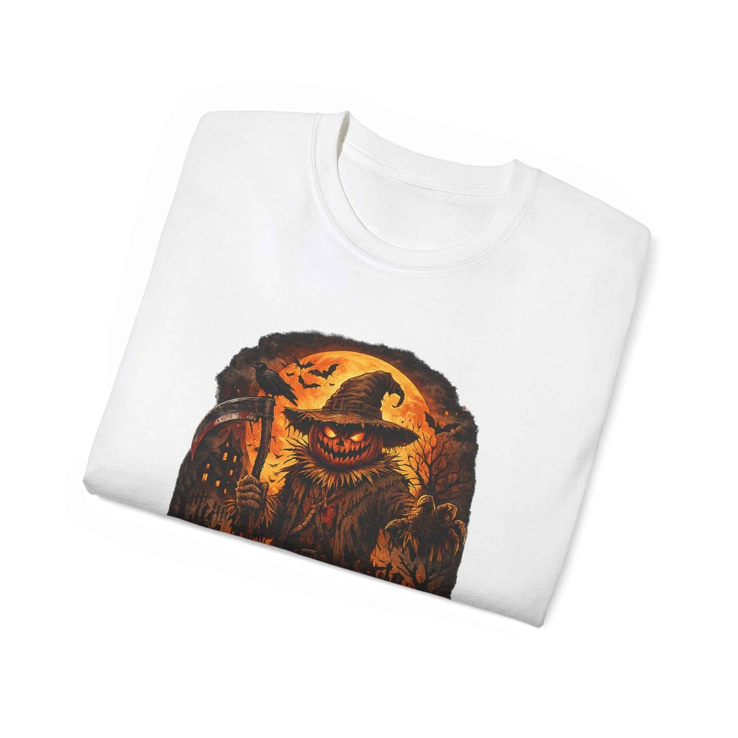 Scarecrow Halloween graphic T-shirt by Teeology Clothing