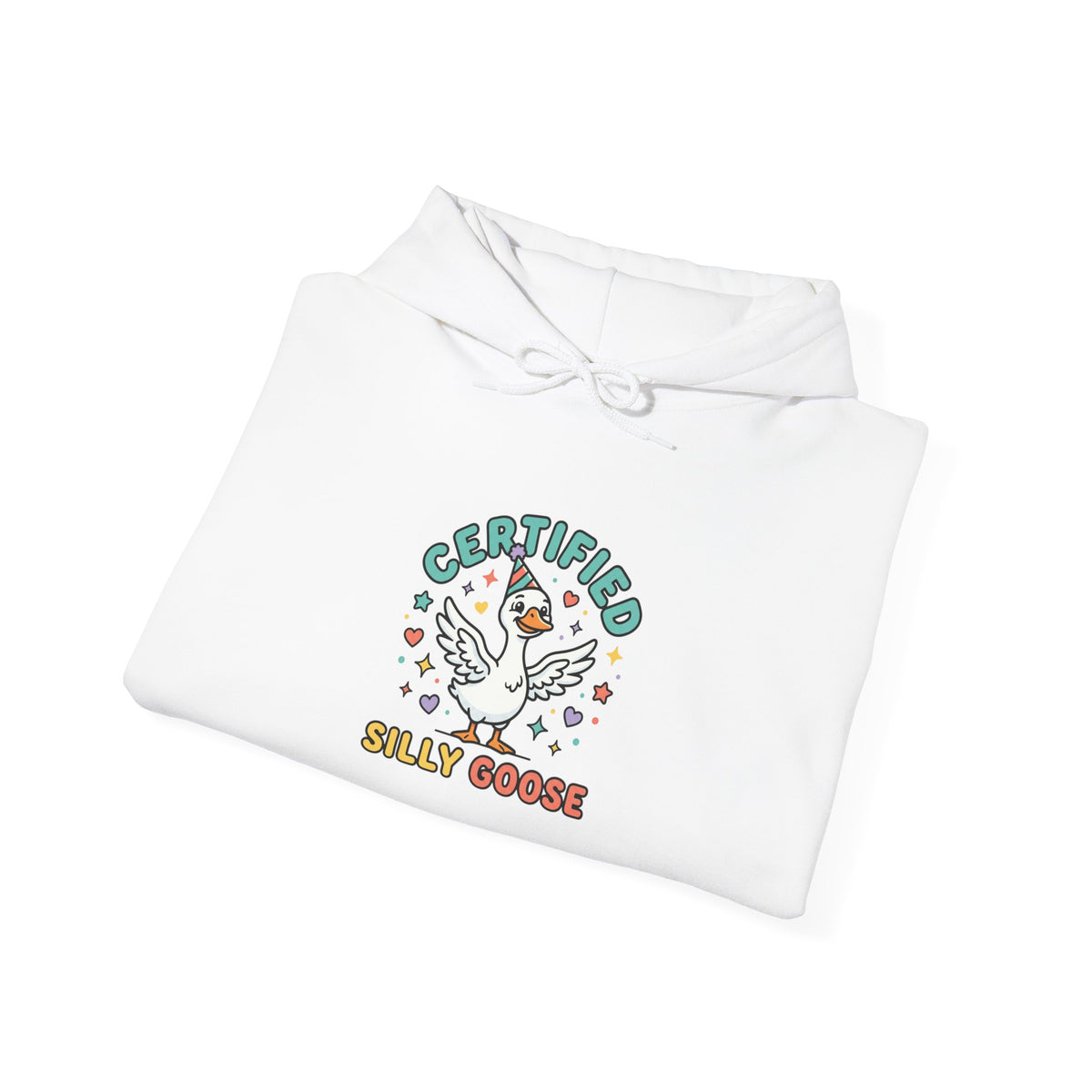 Certified Silly Goose graphic hoodie by Teeology Clothing